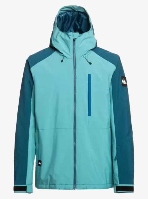 Mens Quiksilver Layers | Mission Technical Snow Jacket