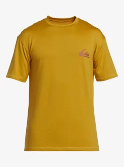 Mens Quiksilver Rashguards | Mix Session Upf 50 Short Sleeve Surf Tee