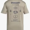 Mens Quiksilver Rashguards | Mix Session Upf 50 Short Sleeve Surf Tee