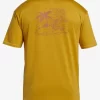 Mens Quiksilver Rashguards | Mix Session Upf 50 Short Sleeve Surf Tee