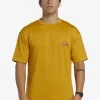 Mens Quiksilver Rashguards | Mix Session Upf 50 Short Sleeve Surf Tee