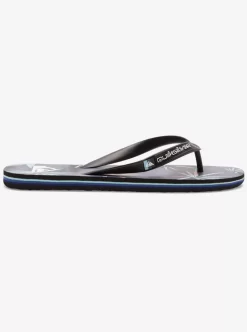 Mens Quiksilver Sandals | Molokai Highline Scallop Flip-Flops