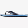 Mens Quiksilver Sandals | Molokai Highline Scallop Flip-Flops