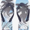 Mens Quiksilver Sandals | Molokai Highline Scallop Flip-Flops