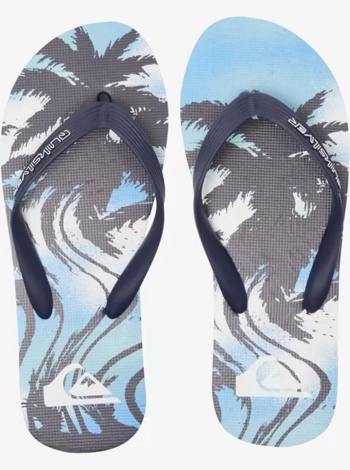 Mens Quiksilver Sandals | Molokai Highline Scallop Flip-Flops