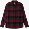 Mens Quiksilver Shirts & Polos | Motherfly Long Sleeve Shirt