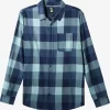 Mens Quiksilver Shirts & Polos | Motherfly Long Sleeve Shirt