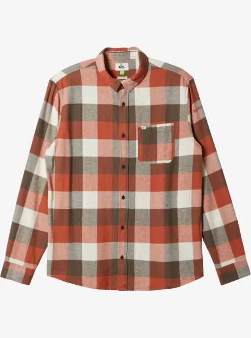 Mens Quiksilver Shirts & Polos | Motherfly Long Sleeve Shirt