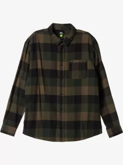 Mens Quiksilver Shirts & Polos | Motherfly Long Sleeve Shirt