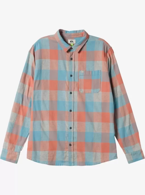 Mens Quiksilver Shirts & Polos | Motherfly Long Sleeve Shirt