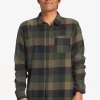 Mens Quiksilver Shirts & Polos | Motherfly Long Sleeve Shirt