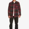 Mens Quiksilver Shirts & Polos | Motherfly Long Sleeve Shirt