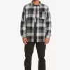 Mens Quiksilver Shirts & Polos | Motherfly Long Sleeve Shirt