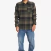 Mens Quiksilver Shirts & Polos | Motherfly Long Sleeve Shirt