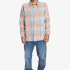 Mens Quiksilver Shirts & Polos | Motherfly Long Sleeve Shirt