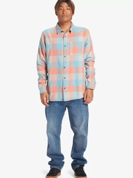 Mens Quiksilver Shirts & Polos | Motherfly Long Sleeve Shirt