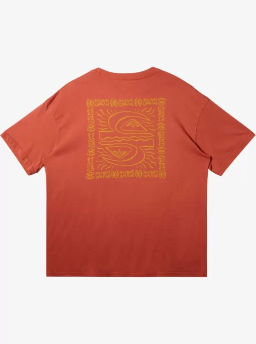 Mens Quiksilver Tees | Natural Vibe T-Shirt