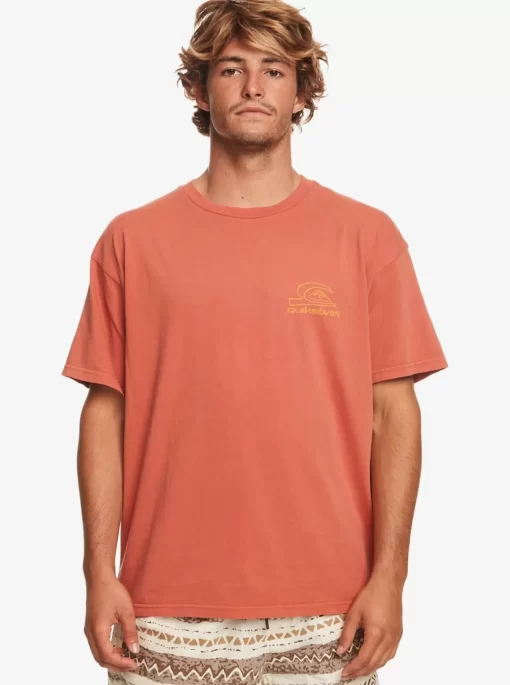 Mens Quiksilver Tees | Natural Vibe T-Shirt