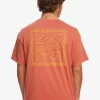 Mens Quiksilver Tees | Natural Vibe T-Shirt