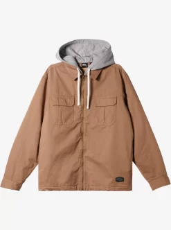 Mens Quiksilver Jackets | New Aitor Hooded Jacket