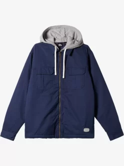 Mens Quiksilver Jackets | New Aitor Hooded Jacket