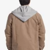 Mens Quiksilver Jackets | New Aitor Hooded Jacket