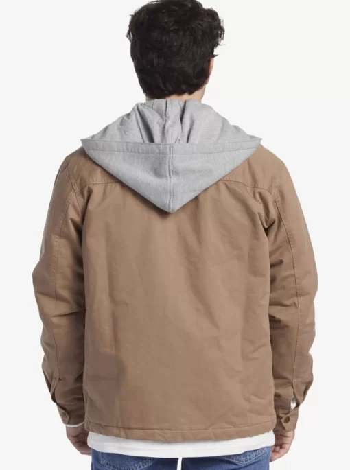 Mens Quiksilver Jackets | New Aitor Hooded Jacket