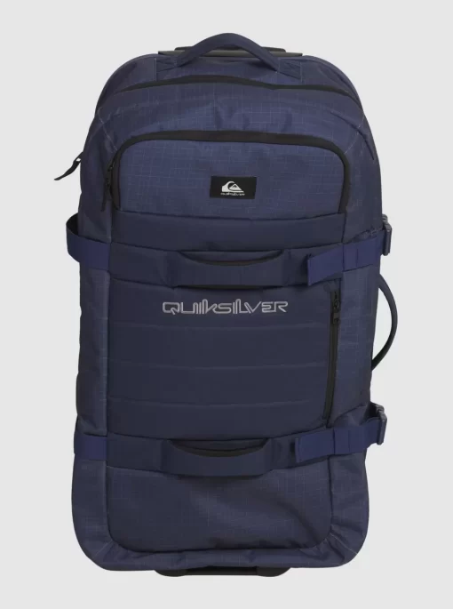 Mens Quiksilver Backpacks & Bags | New Reach 100L Large Wheeled Suitcase