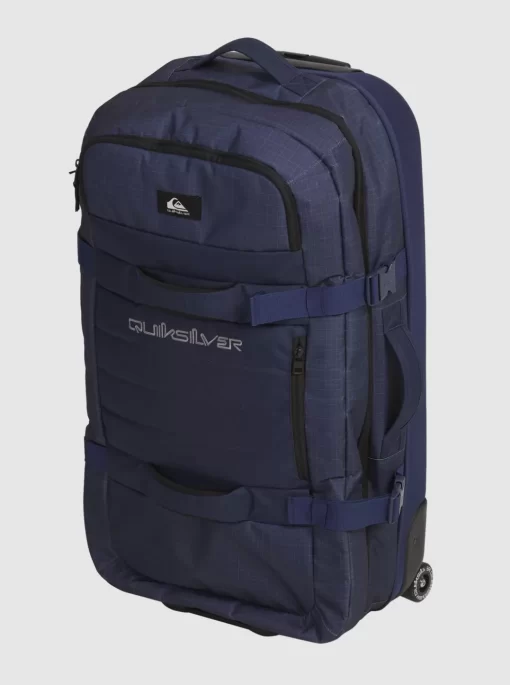 Mens Quiksilver Backpacks & Bags | New Reach 100L Large Wheeled Suitcase