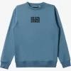 Mens Quiksilver Shirts & Polos | No Control Crew Fleece Crew Neck Sweatshirt