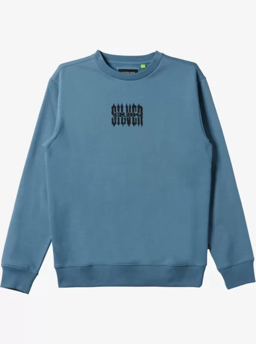 Mens Quiksilver Shirts & Polos | No Control Crew Fleece Crew Neck Sweatshirt