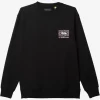 Mens Quiksilver Shirts & Polos | No Control Crew Fleece Crew Neck Sweatshirt