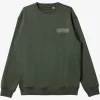 Mens Quiksilver Shirts & Polos | No Control Crew Fleece Crew Neck Sweatshirt