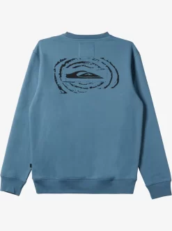 Mens Quiksilver Shirts & Polos | No Control Crew Fleece Crew Neck Sweatshirt