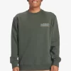 Mens Quiksilver Shirts & Polos | No Control Crew Fleece Crew Neck Sweatshirt