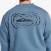 Mens Quiksilver Shirts & Polos | No Control Crew Fleece Crew Neck Sweatshirt