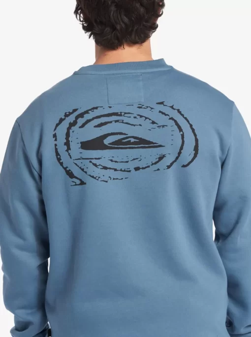 Mens Quiksilver Shirts & Polos | No Control Crew Fleece Crew Neck Sweatshirt