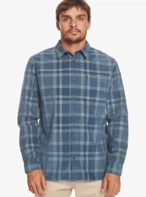 Mens Quiksilver Shirts & Polos | Oakenhead Long Sleeve Shirt