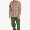 Mens Quiksilver Shirts & Polos | Oakenhead Long Sleeve Shirt