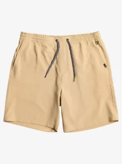 Mens Quiksilver Boardshorts | Ocean Elastic Waist 18" Amphibian Shorts