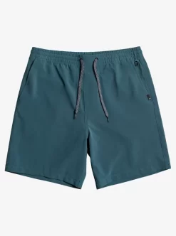 Mens Quiksilver Boardshorts | Ocean Elastic Waist 18" Amphibian Shorts