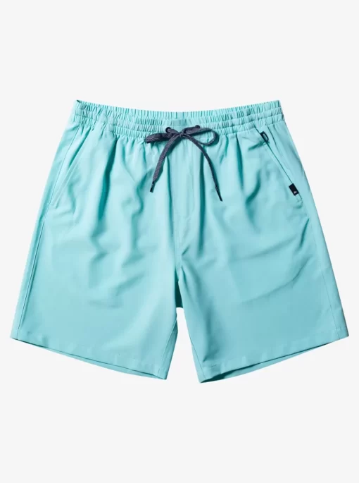 Mens Quiksilver Boardshorts | Ocean Elastic Waist 18" Amphibian Shorts