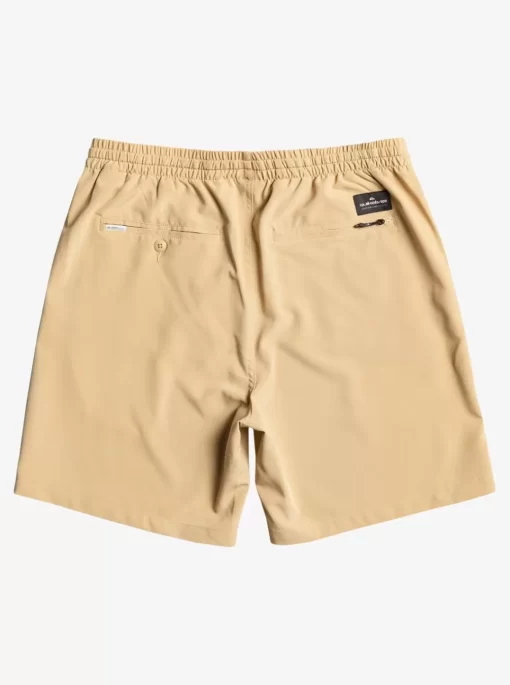 Mens Quiksilver Boardshorts | Ocean Elastic Waist 18" Amphibian Shorts