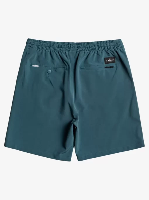 Mens Quiksilver Boardshorts | Ocean Elastic Waist 18" Amphibian Shorts