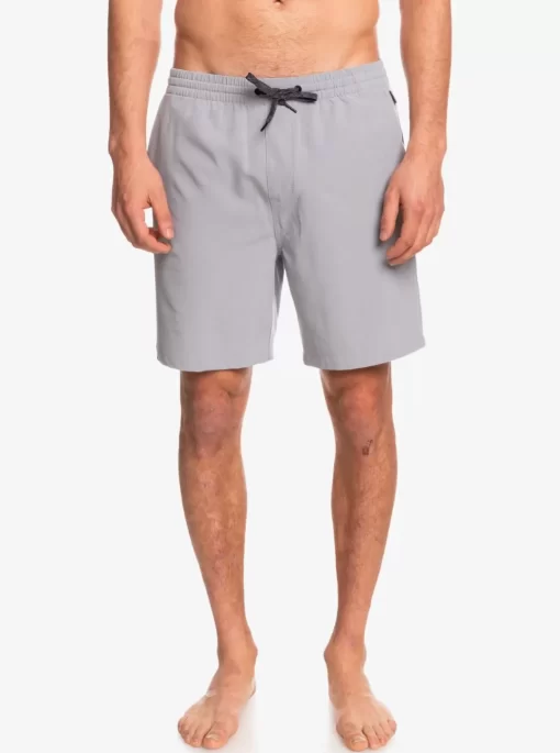 Mens Quiksilver Boardshorts | Ocean Elastic Waist 18" Amphibian Shorts