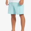 Mens Quiksilver Boardshorts | Ocean Elastic Waist 18