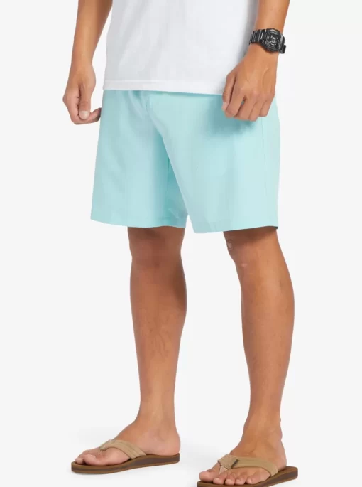 Mens Quiksilver Boardshorts | Ocean Elastic Waist 18" Amphibian Shorts