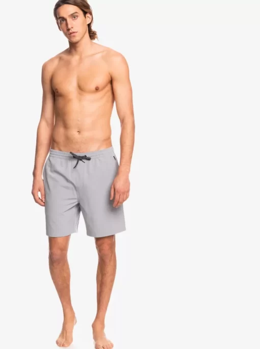 Mens Quiksilver Boardshorts | Ocean Elastic Waist 18" Amphibian Shorts