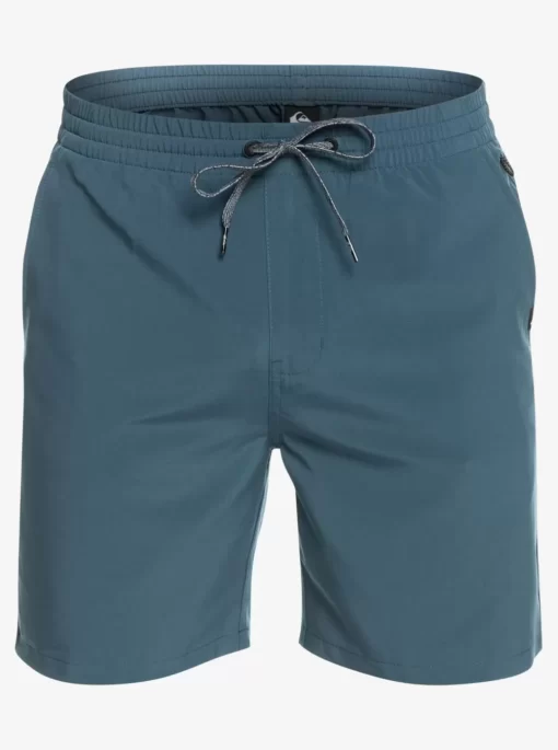 Mens Quiksilver Boardshorts | Ocean Elastic Waist 18" Amphibian Shorts