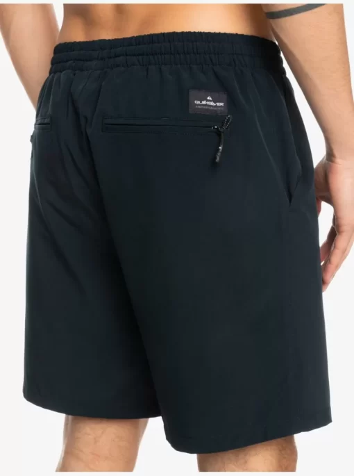 Mens Quiksilver Boardshorts | Ocean Elastic Waist 18" Amphibian Shorts